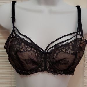 Adore Me Black lace bra 34c